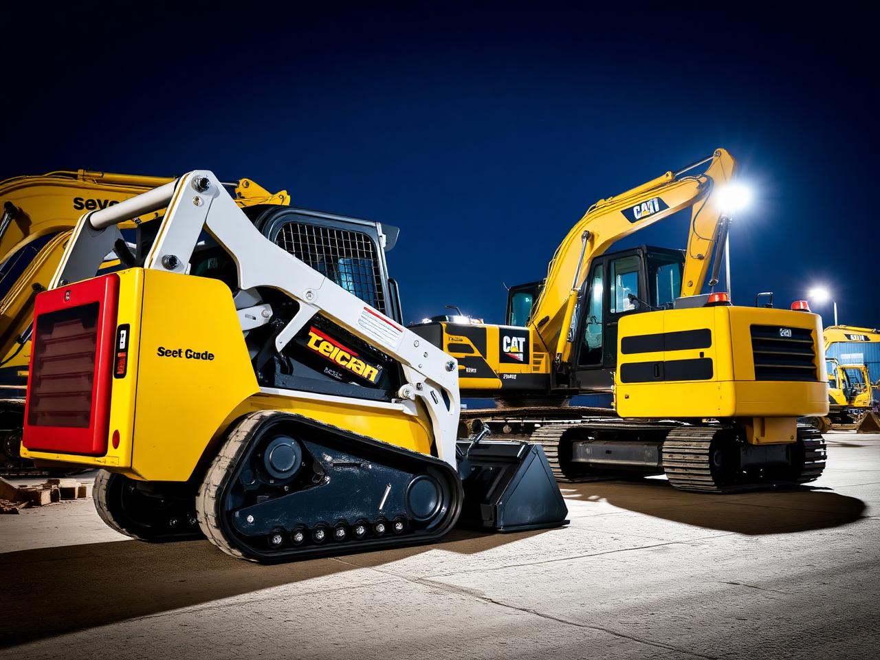 Máquinas pesadas para obras